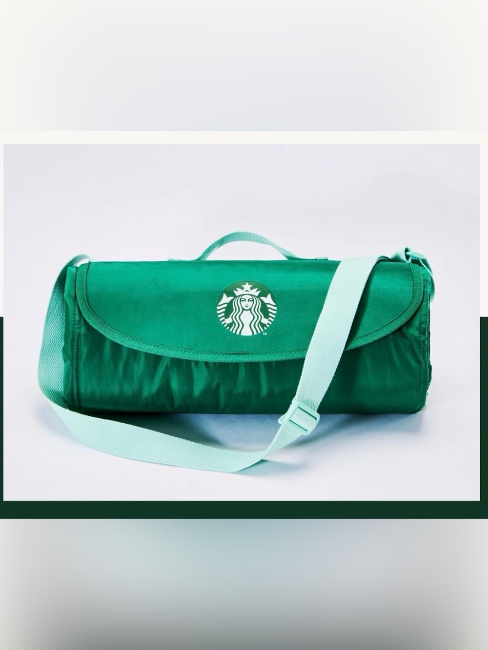 NWT Starbucks limited edition Roadtrip picnic blanket 55x70